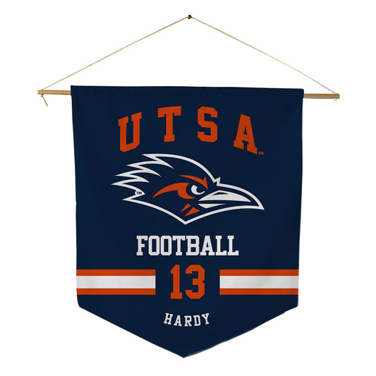 UTSA - NCAA Football : Jamel Hardy - Pennant - 18" x 21"-0