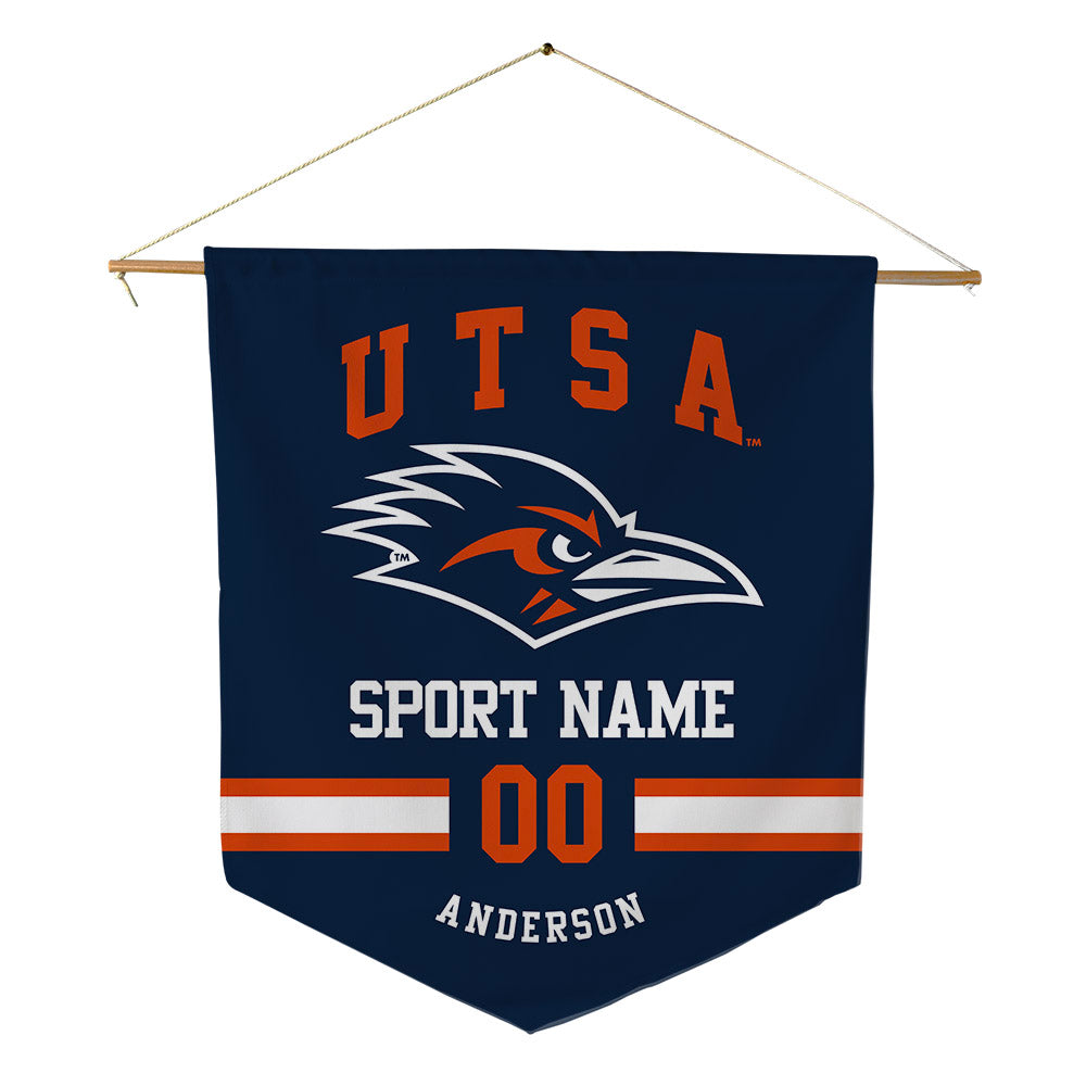 UTSA - NCAA Football : Mekhi Anderson - Pennant - 18" x 21"-0