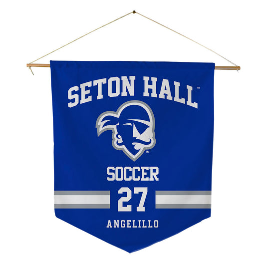 Seton Hall - NCAA Women's Soccer : Gianna Angelillo - Pennant - 18" x 21"-0
