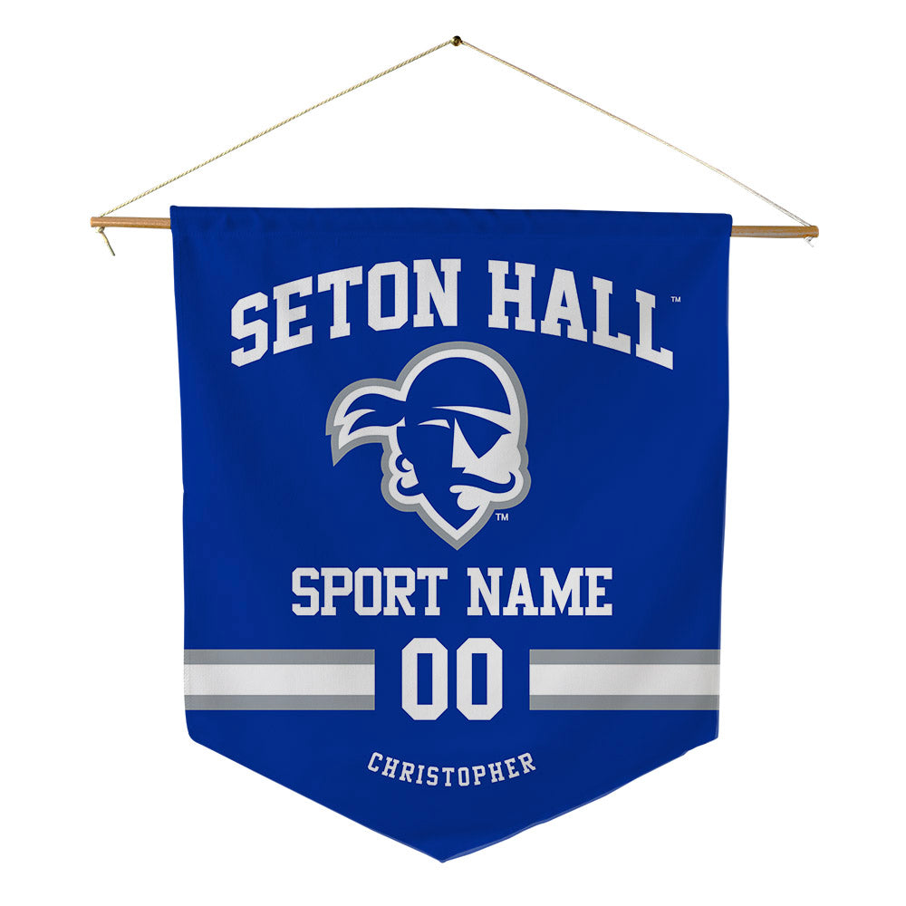 Seton Hall - NCAA Baseball : Mason Christopher - Pennant - 18" x 21"-0