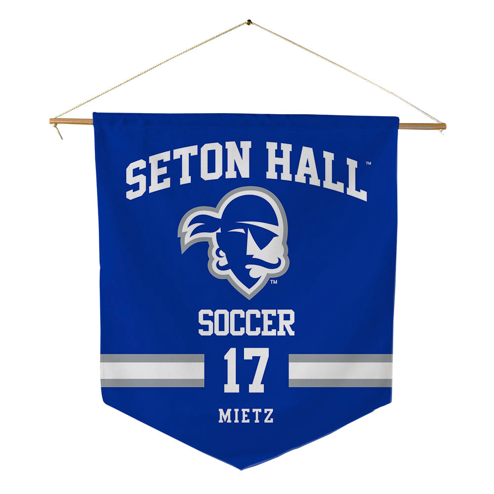 Seton Hall - NCAA Women's Soccer : Macie Mietz - Pennant - 18" x 21"-0