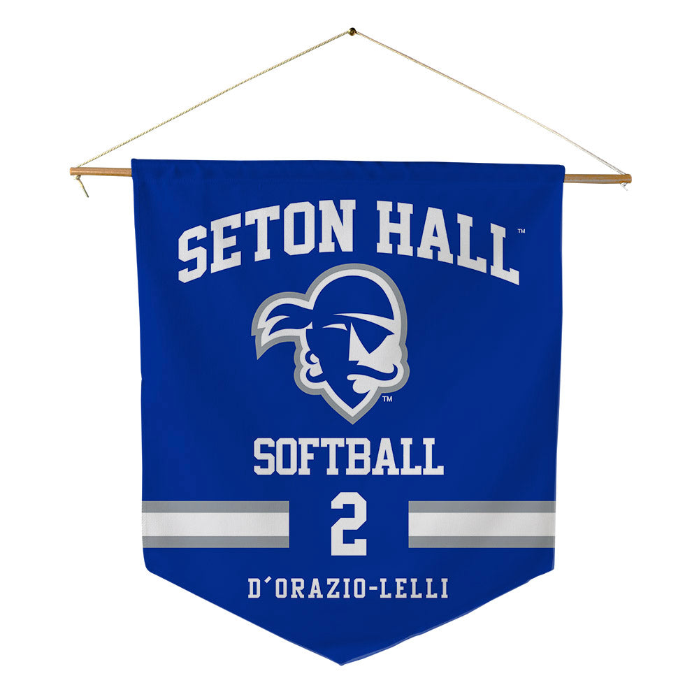 Seton Hall - NCAA Softball : Violet D’Orazio-Lelli - Pennant - 18" x 21"-0