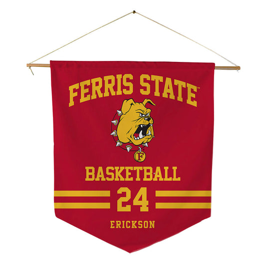 Ferris State - NCAA Women's Basketball : Claire Erickson - Pennant - 18" x 21"-0