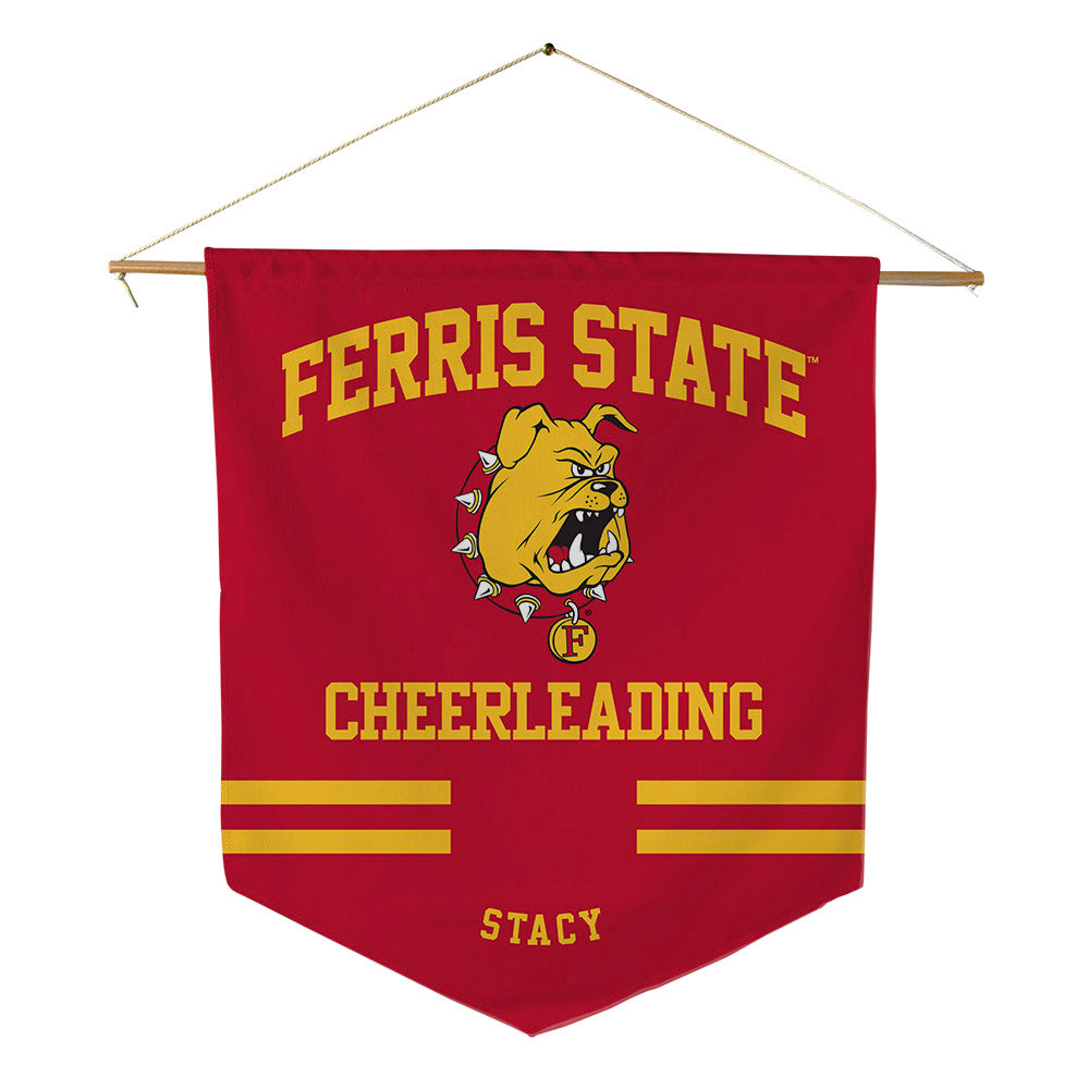 Ferris State - NCAA Cheerleading : Emma Stacy - Pennant - 18" x 21"-0