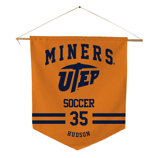 UTEP - NCAA Women's Soccer : Kaila Hudson - Pennant - 18" x 21"-0
