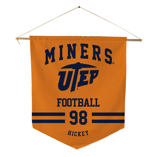 UTEP - NCAA Football : Preston Hickey - Pennant - 18" x 21"-0
