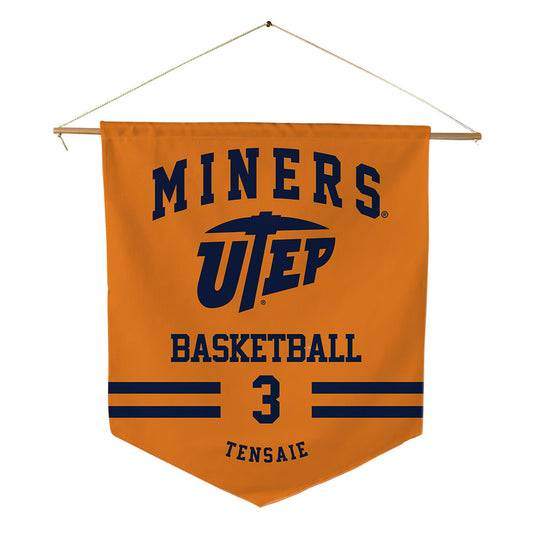 UTEP - NCAA Women's Basketball : Ivane Tensaie - Pennant - 18" x 21"-0