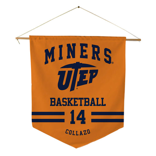 UTEP - NCAA Women's Basketball : Tatiana Collazo - Pennant - 18" x 21"-0