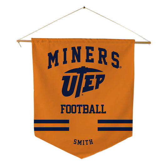 UTEP - NCAA Football : Rashad Smith - Pennant - 18" x 21"-0