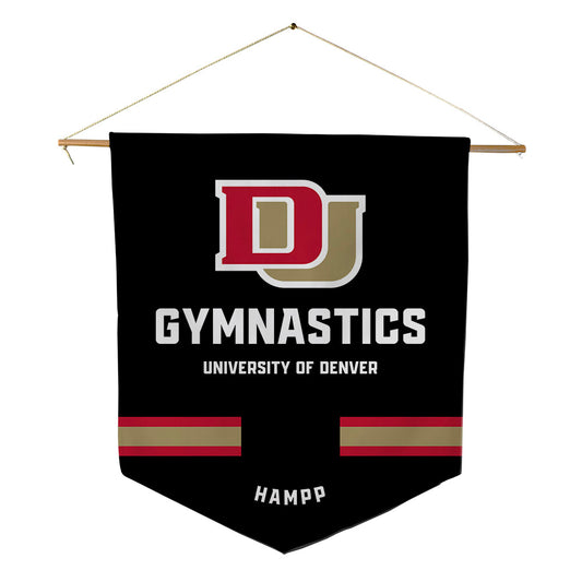 DU - NCAA Women's Gymnastics : Sophia Hampp - Pennant - 18" x 21"-0