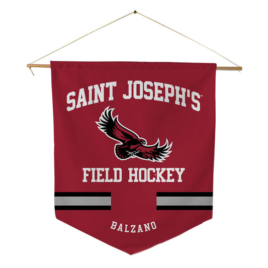 St. Joe's - NCAA Women's Field Hockey : Gabby Balzano - Pennant - 18" x 21"-0