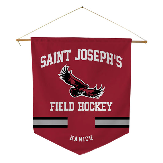 St. Joe's - NCAA Women's Field Hockey : Katie Hanich - Pennant - 18" x 21"-0