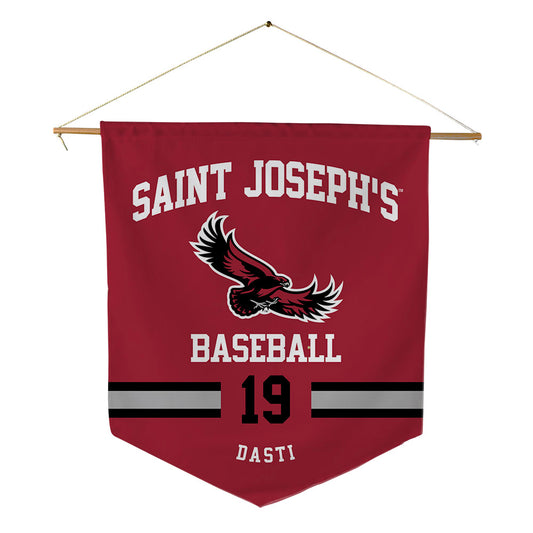 St. Joe's - NCAA Baseball : Frank Dasti - Pennant - 18" x 21"-0