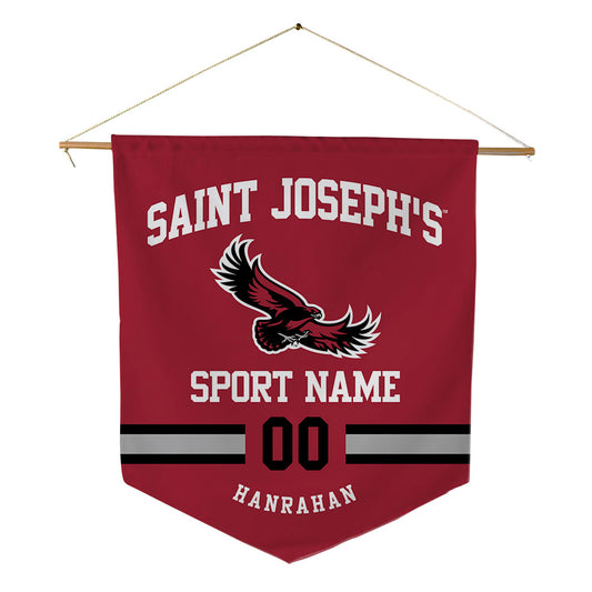 St. Joe's - NCAA Women's Soccer : Emily Hanrahan - Pennant - 18" x 21"-0