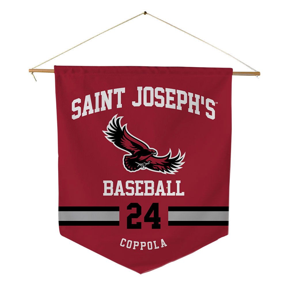 St. Joe's - NCAA Baseball : Christian Coppola - Pennant - 18" x 21"-0