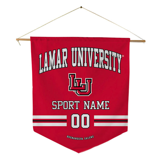 Lamar - NCAA Women's Track & Field : Mariam Buenanueva Saleme - Pennant - 18" x 21"-0