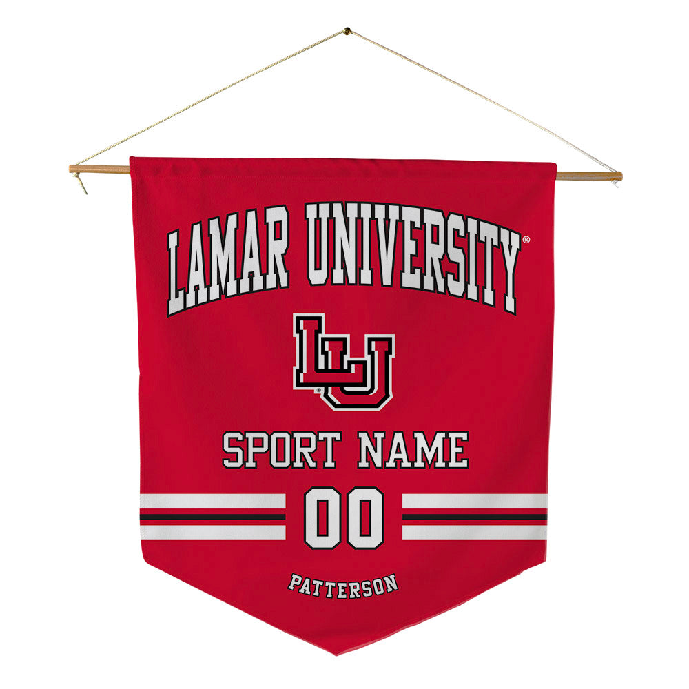 Lamar - NCAA Football : Camden Patterson - Pennant - 18" x 21"-0