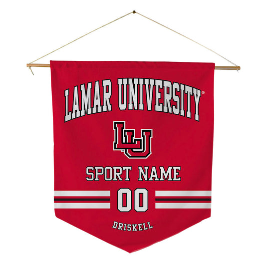 Lamar - NCAA Football : Davin Driskell - Pennant - 18" x 21"-0