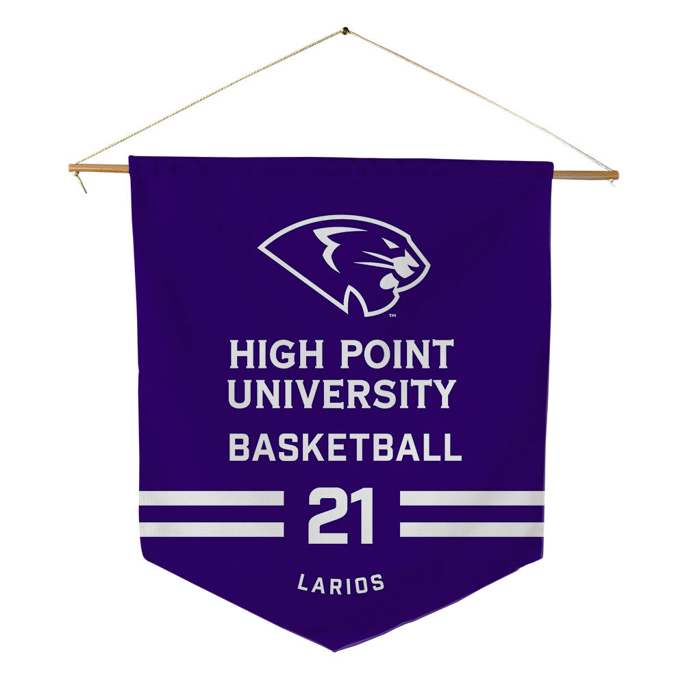 High Point - NCAA Women's Basketball : Emma Larios - Pennant - 18" x 21"-0