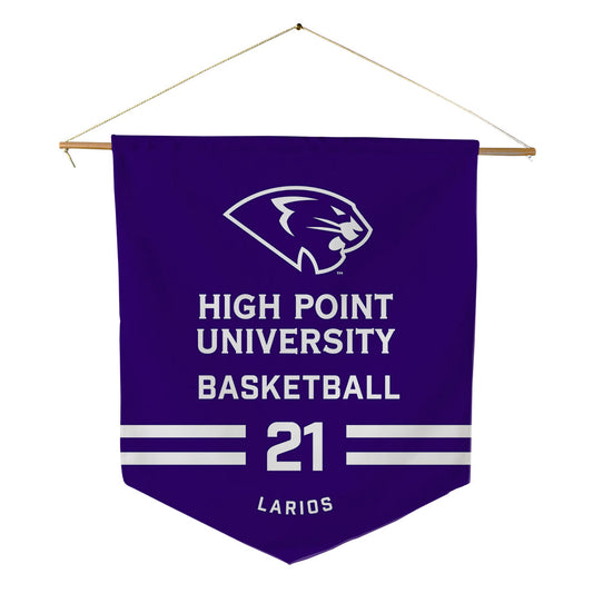 High Point - NCAA Women's Basketball : Emma Larios - Pennant - 18" x 21"-0