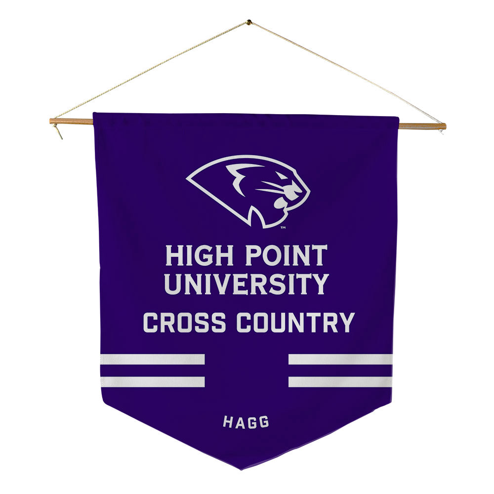 High Point - NCAA Women's Cross Country : Lauren Hagg - Pennant - 18" x 21"-0