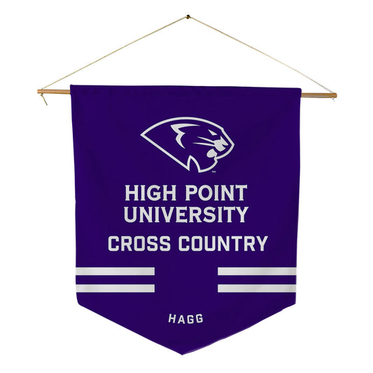 High Point - NCAA Women's Cross Country : Lauren Hagg - Pennant - 18" x 21"-0