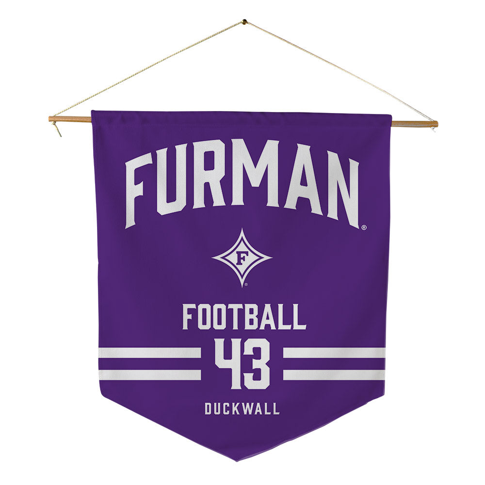 Furman - NCAA Football : Max Duckwall - Pennant - 18" x 21"-0