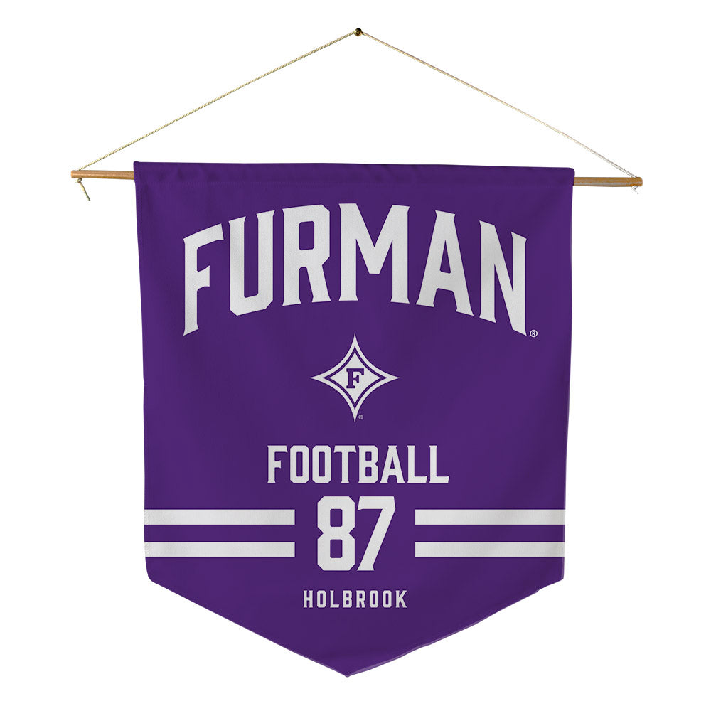 Furman - NCAA Football : John Holbrook - Pennant - 18" x 21"-0