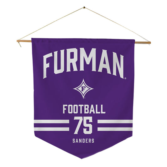 Furman - NCAA Football : Cooper Sanders - Pennant - 18" x 21"-0