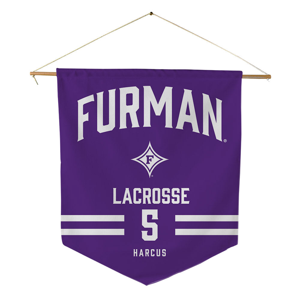 Furman - NCAA Women's Lacrosse : Sophia Harcus - Pennant - 18" x 21"-0