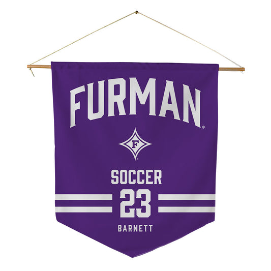Furman - NCAA Women's Soccer : Hayden Barnett - Pennant - 18" x 21"-0