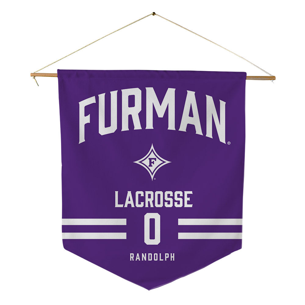 Furman - NCAA Women's Lacrosse : Blaine Randolph - Pennant - 18" x 21"-0