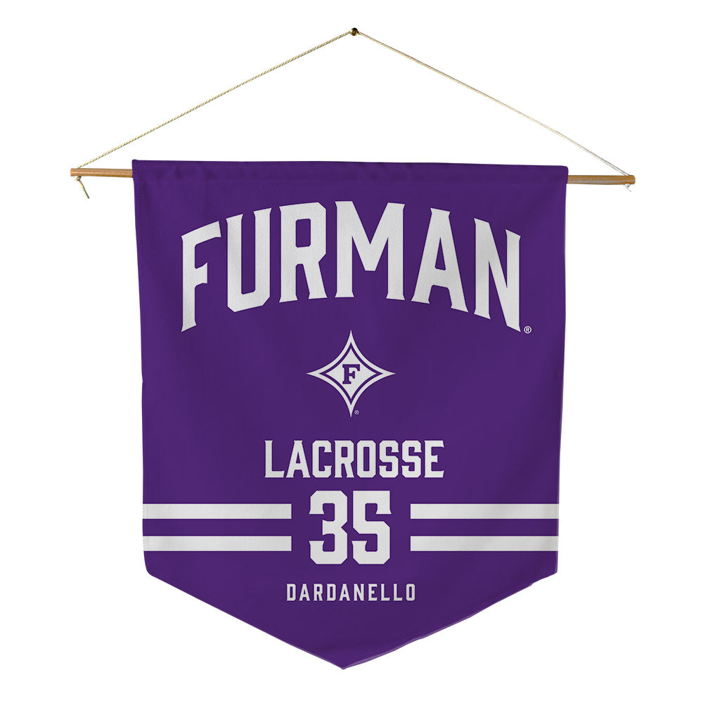 Furman - NCAA Women's Lacrosse : Melissa Dardanello - Pennant - 18" x 21"-0