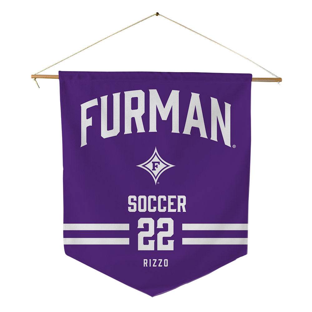 Furman - NCAA Men's Soccer : Gianluca Rizzo - Pennant - 18" x 21"-0