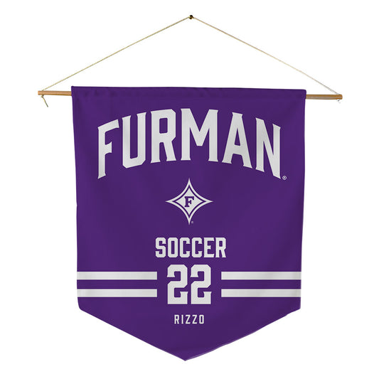 Furman - NCAA Men's Soccer : Gianluca Rizzo - Pennant - 18" x 21"-0