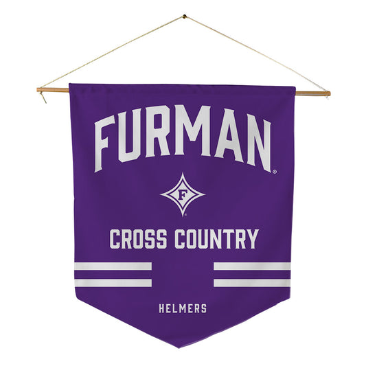 Furman - NCAA Women's Cross Country : Georgy Helmers - Pennant - 18" x 21"-0