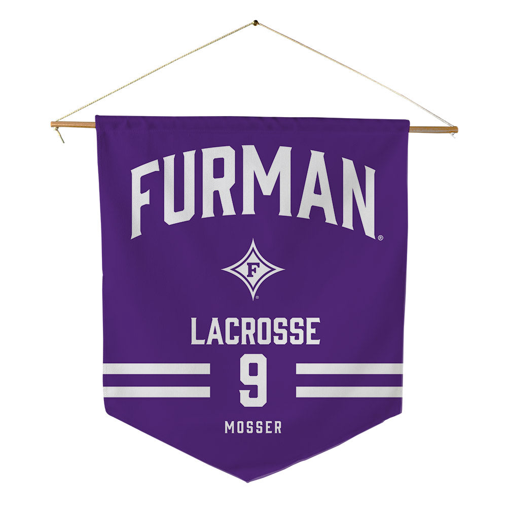Furman - NCAA Women's Lacrosse : Lily Mosser - Pennant - 18" x 21"-0