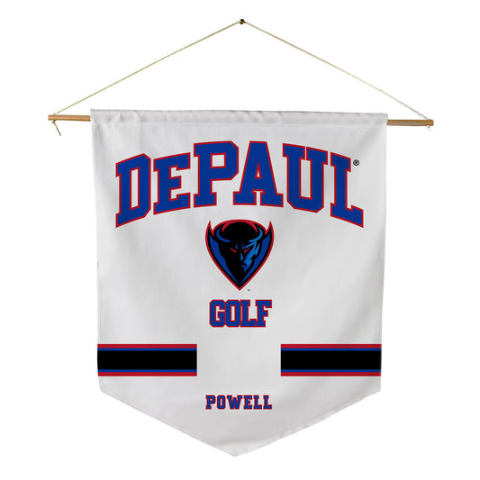DePaul - NCAA Men's Golf : Brianna Powell - Pennant - 18" x 21"-0