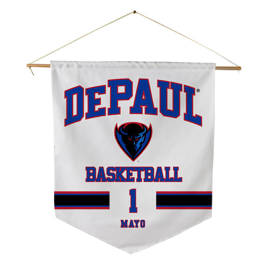 DePaul - NCAA Women's Basketball : Aizhanique Mayo - Pennant - 18" x 21"-0