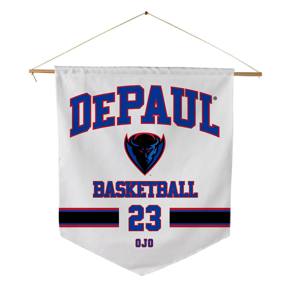 DePaul - NCAA Women's Basketball : Michelle Ojo - Pennant - 18" x 21"-0