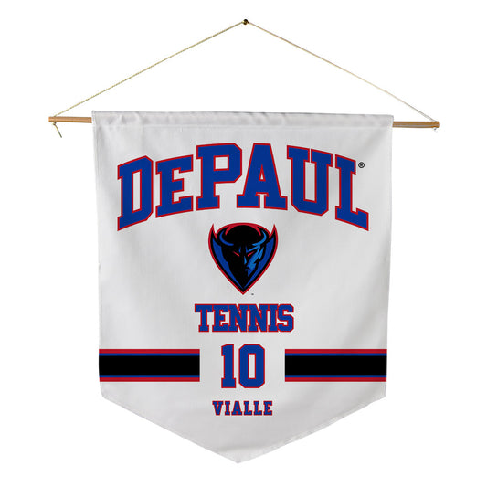 DePaul - NCAA Men's Tennis : Bernardo Vialle - Pennant - 18" x 21"-0