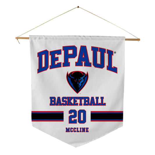 DePaul - NCAA Women's Basketball : Shakara Mccline - Pennant - 18" x 21"-0