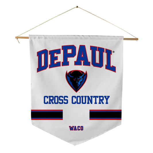 DePaul - NCAA Women's Cross Country : Reid Waco - Pennant - 18" x 21"-0