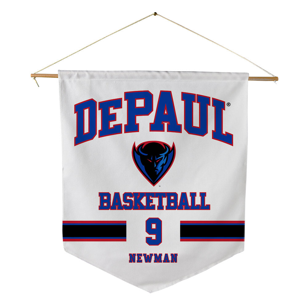 DePaul - NCAA Women's Basketball : Meg Newman - Pennant - 18" x 21"-0