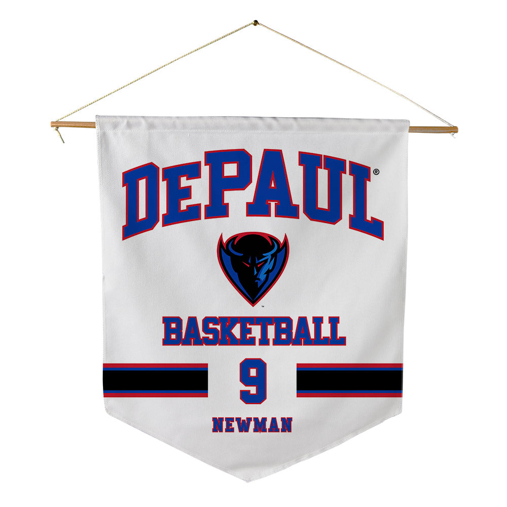 DePaul - NCAA Women's Basketball : Meg Newman - Pennant - 18" x 21"-0