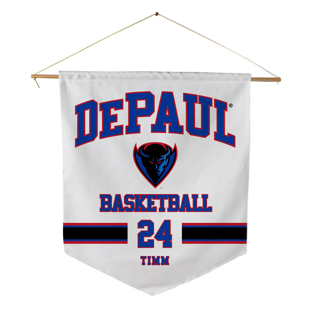 DePaul - NCAA Women's Basketball : Ally Timm - Pennant - 18" x 21"-0