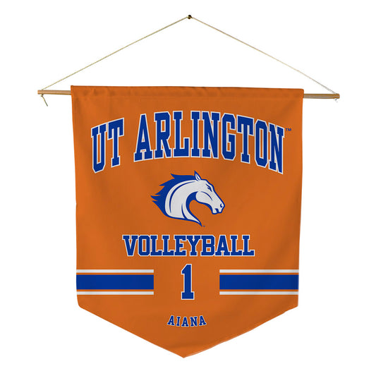 Texas Arlington - NCAA Women's Volleyball : Sadie Aiana - Pennant - 18" x 21"-0
