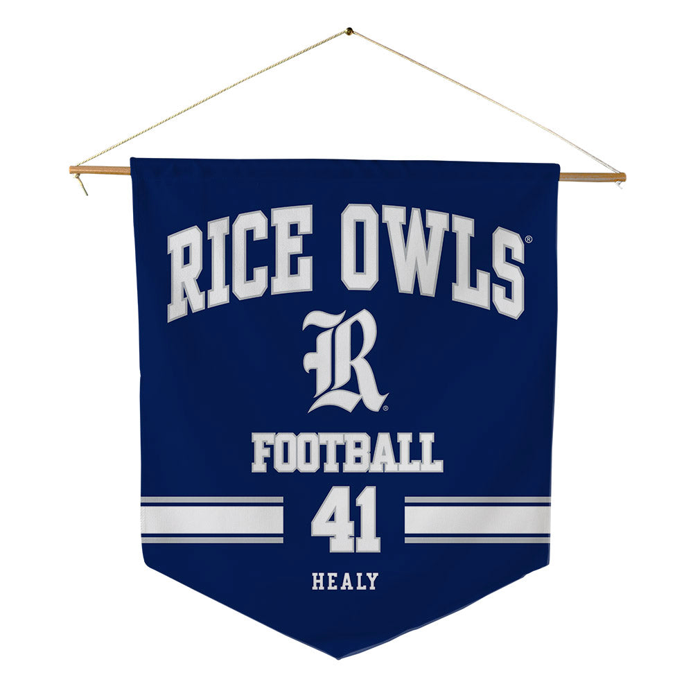 Rice - NCAA Football : Preston Healy - Pennant - 18" x 21"-0