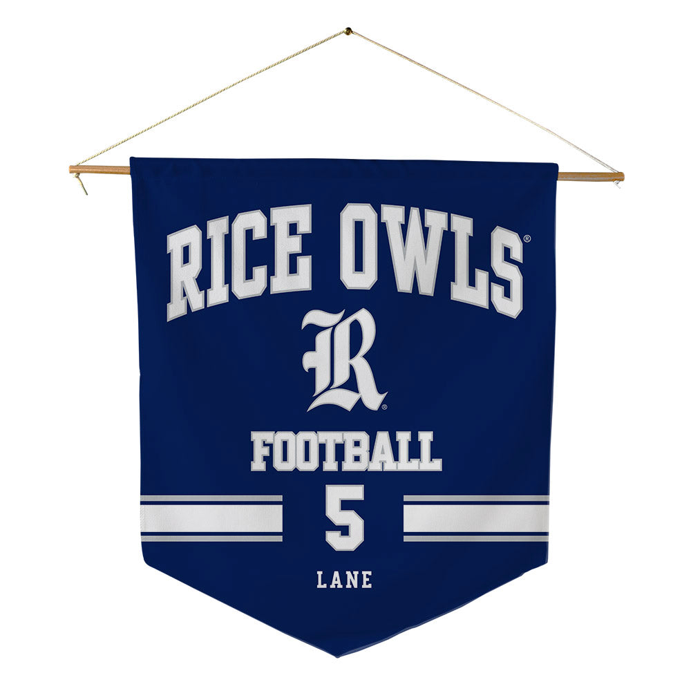 Rice - NCAA Football : Davis Lane - Pennant - 18" x 21"-0