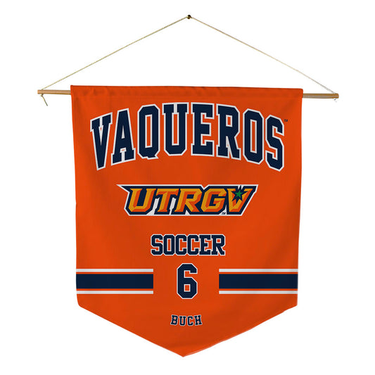 UTRGV - NCAA Men's Soccer : Tobias Frederik Buch - Pennant - 18" x 21"-0